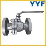 Reduce bore(RB)Floating forged ball valve with stainless steel F304L