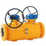 Double block and bleed ball valve