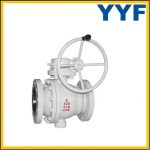 Trunnion mounted forged steel ball valve Reduce bore