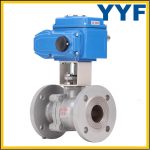 Trunnion mounted stainless steel Ball valve CF8M Reduce bore