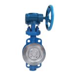 Triple eccentric/Offset metal to metal seat wafer Butterfly Valves DN250 PN16