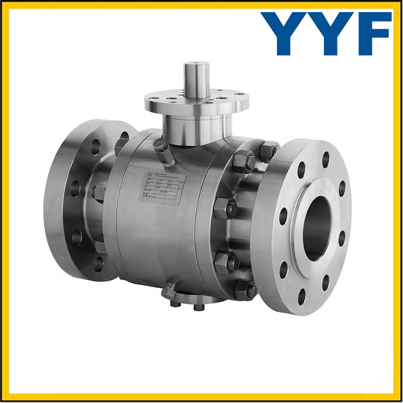 Reduce bore(RB)Trunnion mounted ball valve forged Duplex stainless steel F51