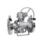 Reduce bore(RB)Trunnion mounted ball valve forged Duplex stainless steel F51