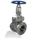 Wedged carbon steel gate valve