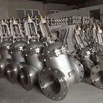 Wedged carbon steel gate valve