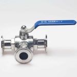 3 Ways T-type stainless steel Ball Valve