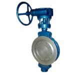 Worm Gear WCB Wafer Triple Offset Butterfly Valves