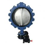 Worm Gear WCB Lug Butterfly Valve Class 300