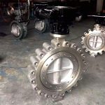 Bronze C95800 Lug Triple Eccentric Butterfly Valves