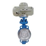 Worm gear WCB DN500 Wafer Triple Eccentric Butterfly Valves