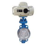 Worm gear WCB DN500 Wafer Triple Eccentric Butterfly Valves