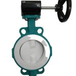 Worm Gear PN10 DN800 Carbon Steel Wafer Butterfly Valve