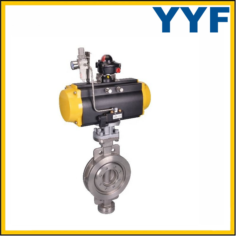 Worm Gear Class150 48” Buttwelding Triple Offset Butterfly Valves