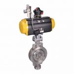 Worm Gear Class150 48” Buttwelding Triple Offset Butterfly Valves