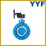 Manual WCB Flange Triple Offset Butterfly Valves