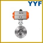 Triple Offset metal to metal seat Butterfly Valves DN900 PN25 BW