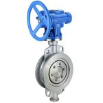 Electrical CF8 Wafer Triple Eccentric Butterfly Valve