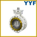 Worm Gear Wafer Metal to Metal Triple Offset Butterfly Valve