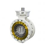 Worm Gear Wafer Metal to Metal Triple Offset Butterfly Valve