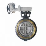 Worm Gear Wafer Metal to Metal Triple Offset Butterfly Valve