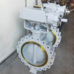 Worm Gear Wafer Metal to Metal Triple Offset Butterfly Valve