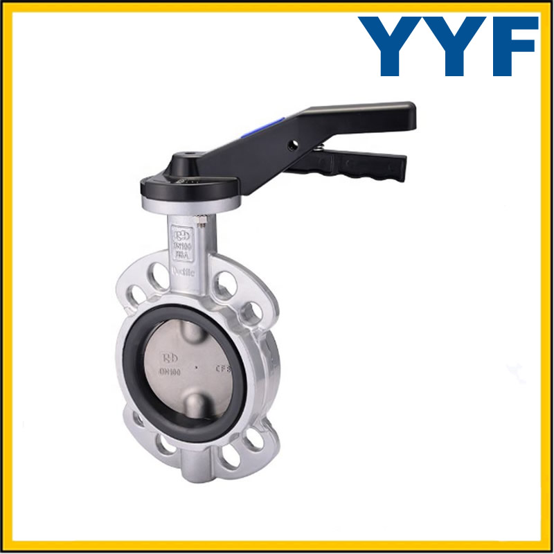 Fully forged Lug type metal to graphite butterfly valve with special material F55