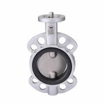 Fully forged Lug type metal to graphite butterfly valve with special material F55