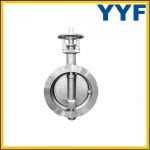 Hastelloy-C276 double offset butterfly valve