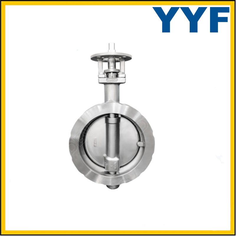 Hastelloy-C276 double offset butterfly valve