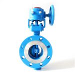 Worm Gear QT450 Flange Triple Eccentric Butterfly Valve