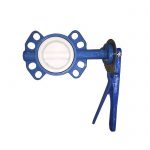 Lug type metal to metal renewable seat butterfly valve with special material 5A