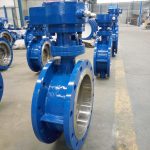 Wholly Metal to Metal Flange Triple Offset Butterfly Valve with Gear Box