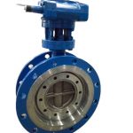 Wholly Metal to Metal Flange Triple Offset Butterfly Valve with Gear Box