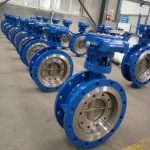 Wholly Metal to Metal Flange Triple Offset Butterfly Valve with Gear Box