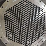 Machining Custom Forged Baffle Flange Stainless steel flange tube sheet flange for heat exchanger