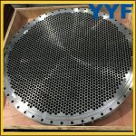 CNC Machining Heat Exchanger Stainless Steel Tube Sheet Flange