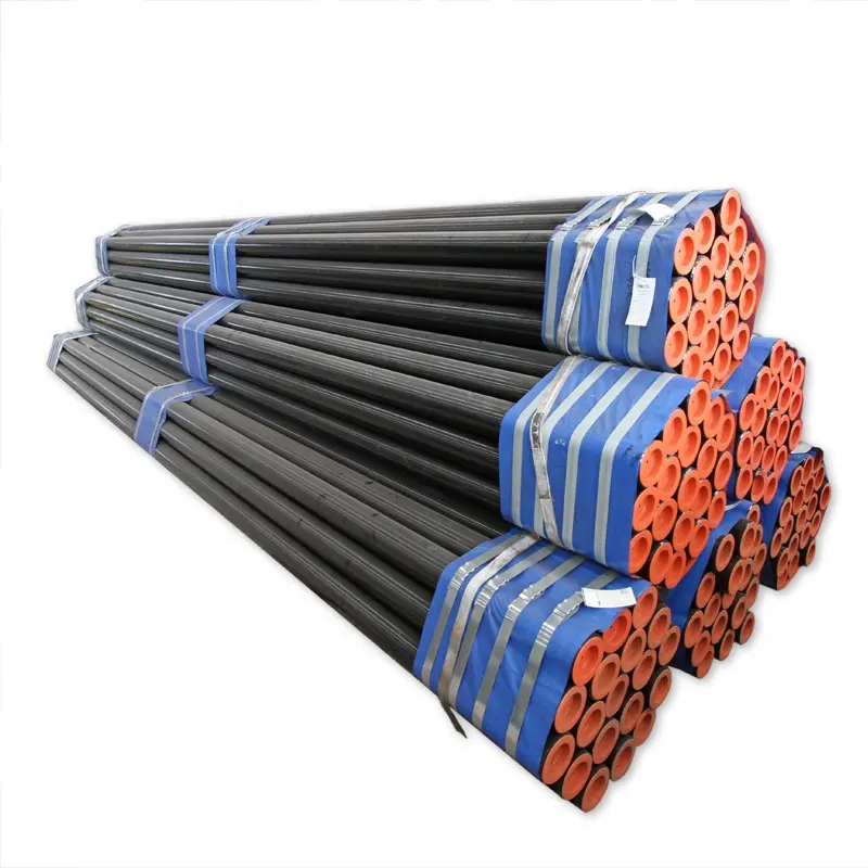 API X42 Ms Round Low Carbon Pipe boiler Tube Prices Iron Seamless Steel Petroleum Pipeline Sch40 60 80 Black Seamless steel tube