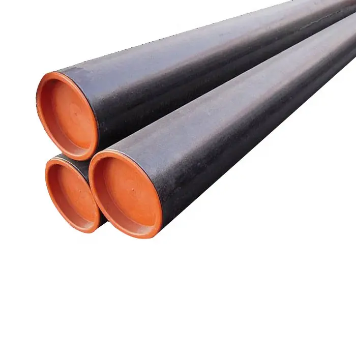 API X42 Ms Round Low Carbon Pipe boiler Tube Prices Iron Seamless Steel Petroleum Pipeline Sch40 60 80 Black Seamless steel tube