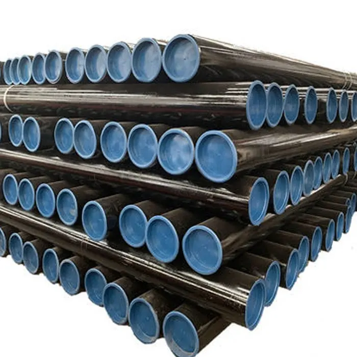 API X42 Ms Round Low Carbon Pipe boiler Tube Prices Iron Seamless Steel Petroleum Pipeline Sch40 60 80 Black Seamless steel tube