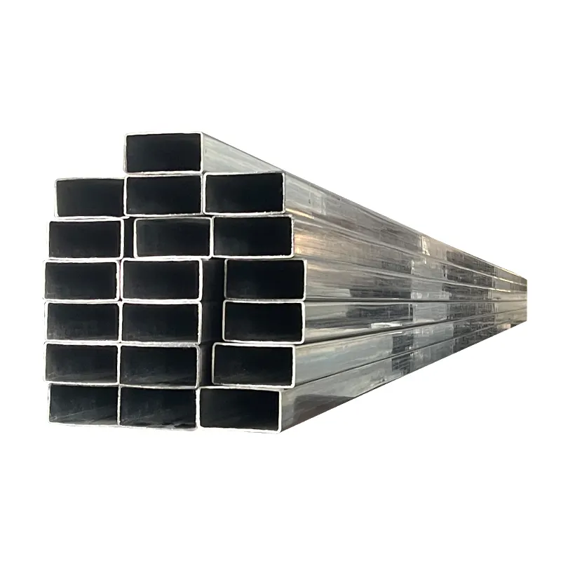 Q235B carbon steel galvanized erw welded square pipe square tube box bar iron pipe price 25*25*1.4