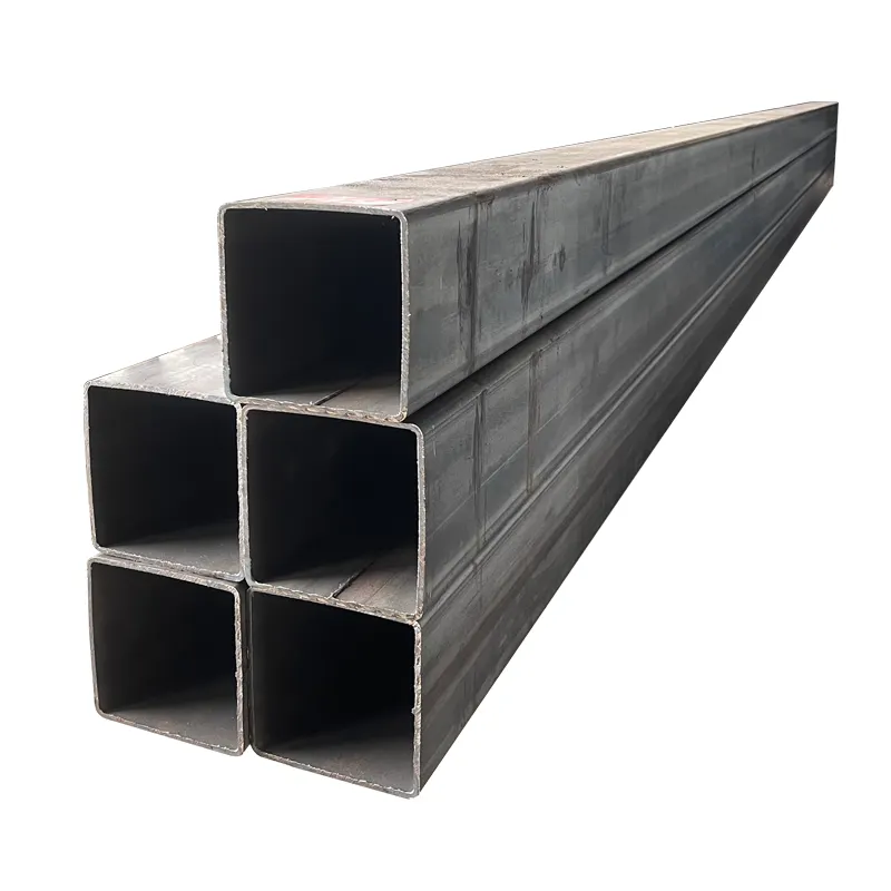 Q235B carbon steel galvanized erw welded square pipe square tube box bar iron pipe price 25*25*1.4