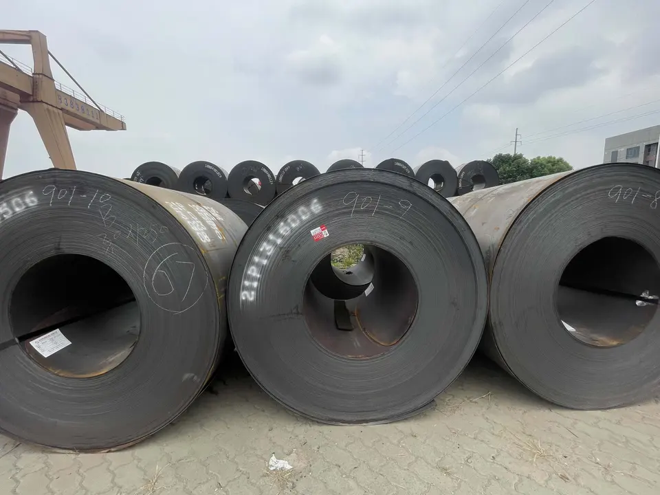 4ft Width Thick Metal Plate Carbon Steel Sheet Black Hot Rolled Carbon Steel Coil as Cutting Machine Materials